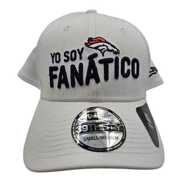 New Era Other - Yo Soy New Era Denver Broncos white hat Size S/M NLF licensed Fitted Hat NWT